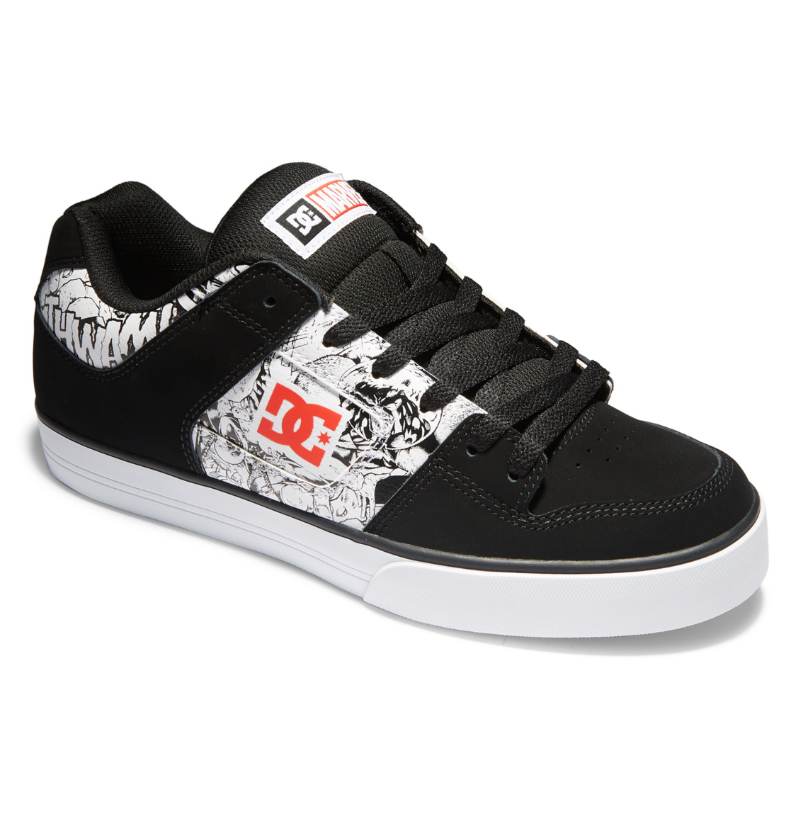 Baskets DC Shoes Marvel Deadpool x DC Pure Noir Blanche Rouge Homme | ODM-82258550