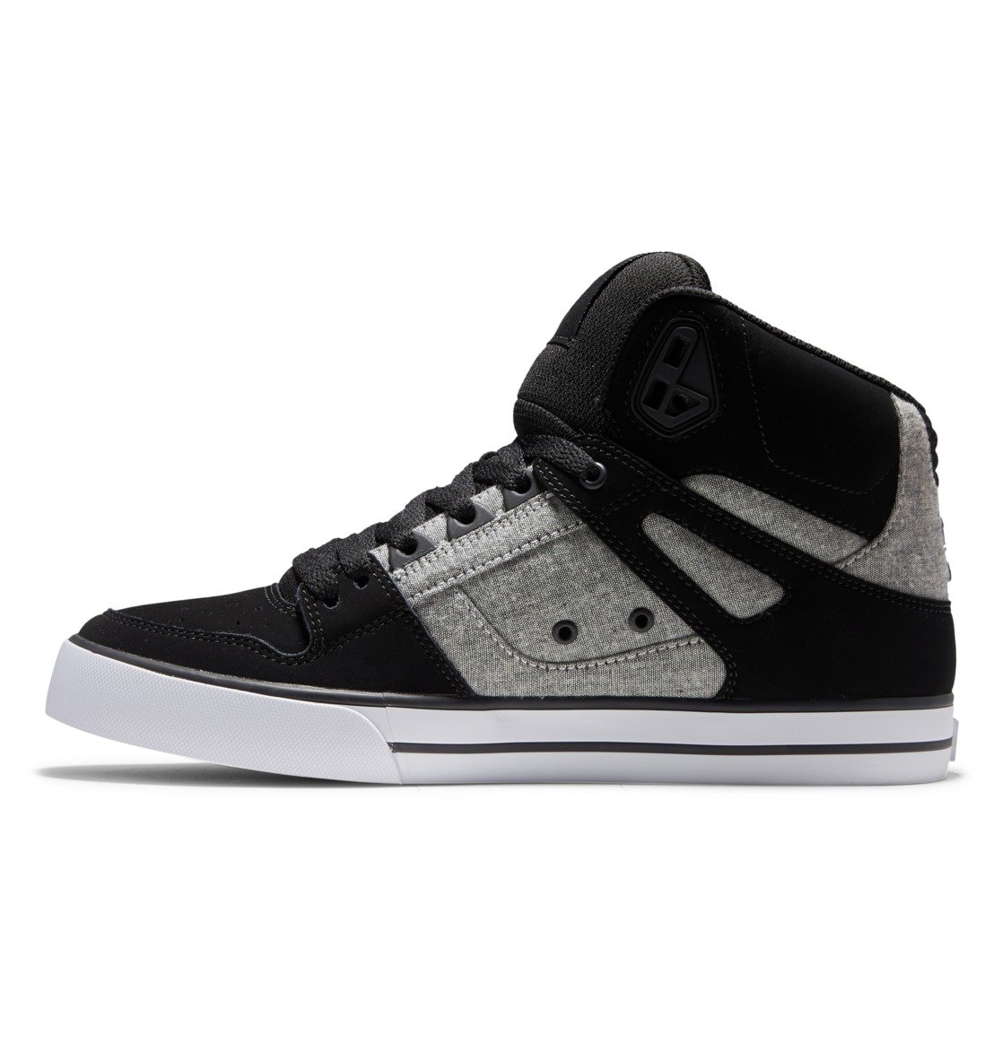 Baskets DC Shoes Pure High-Top Noir Homme | FML-55942003