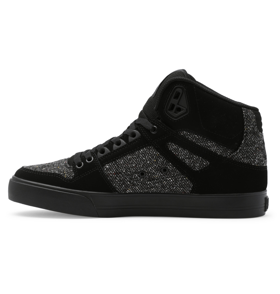 Baskets DC Shoes Pure High-Top Noir Homme | IQQ-54692538