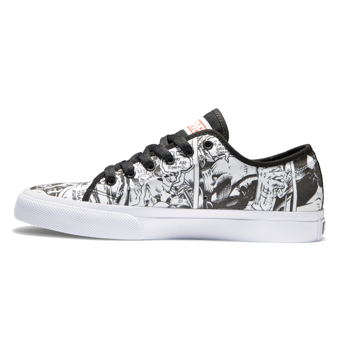 Baskets DC Shoes Marvel Deadpool x DC Manual Noir Blanche Rouge Homme | WVM-34952185