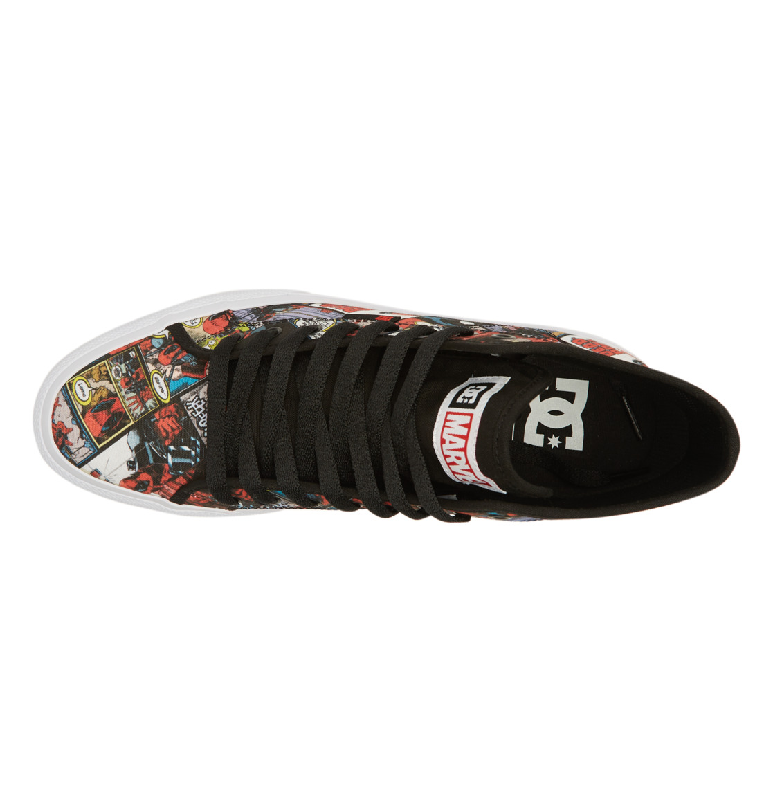 Baskets DC Shoes Marvel Deadpool x DC Manual HI High-Top Noir Multicolore Homme | BDJ-03731999