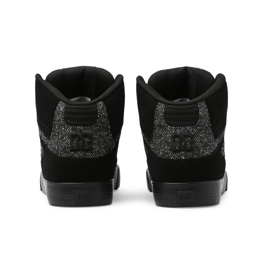 Baskets DC Shoes Pure High-Top Noir Homme | IQQ-54692538