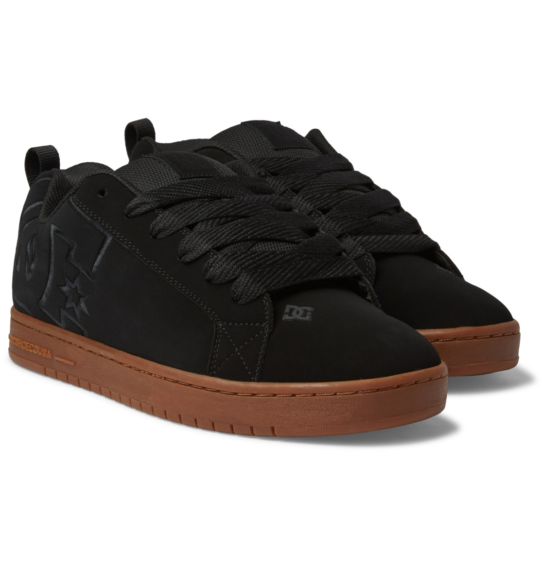 Baskets DC Shoes Court Graffik Noir Homme | IWT-55377120