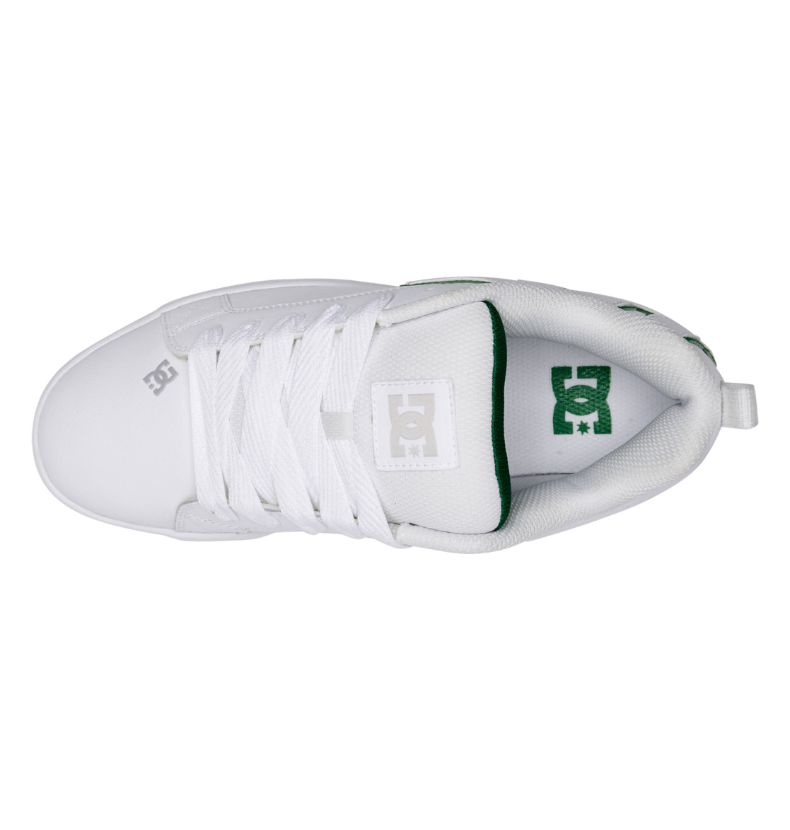 Baskets DC Shoes Court Graffik Blanche Vert Homme | YQN-30491676