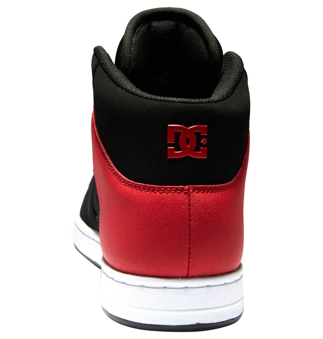 Baskets DC Shoes Manteca 4 Hi High-Top Noir Rouge Homme | VFC-40421693