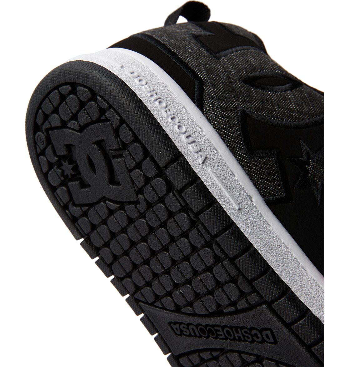 Baskets DC Shoes Court Graffik Noir Homme | CLV-51409246