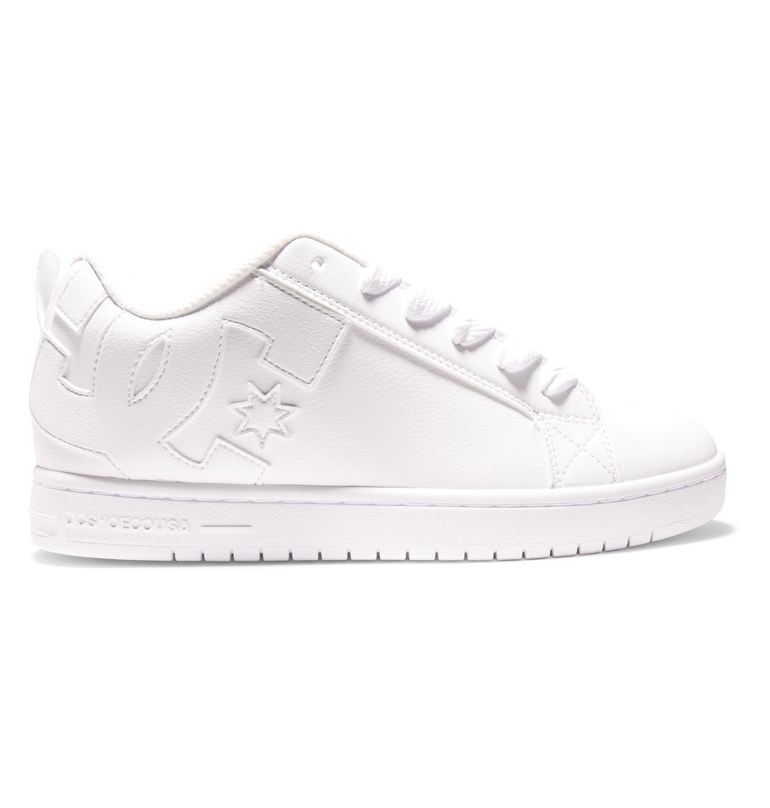 Baskets DC Shoes Court Graffik Blanche Homme | LKJ-67947789