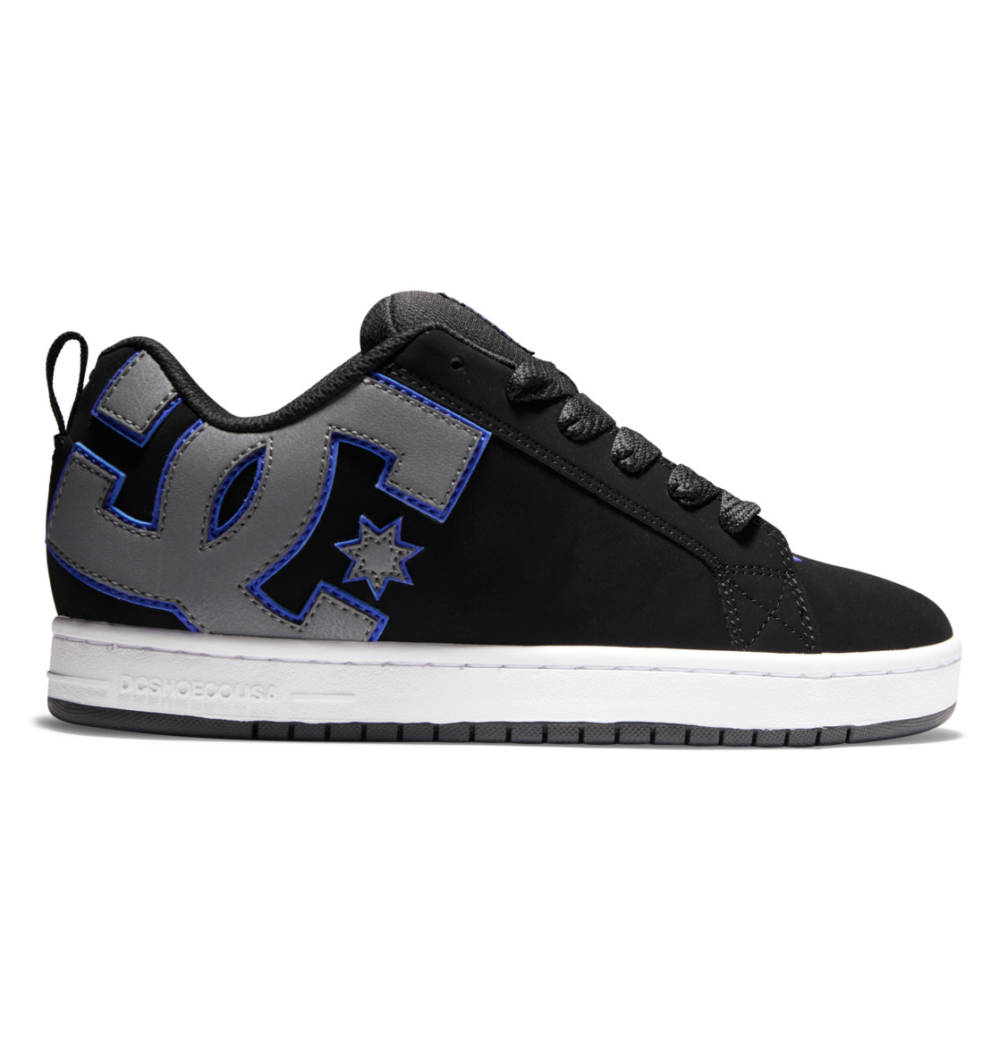 Baskets DC Shoes Court Graffik Noir Bleu Grise Homme | YVW-53325650