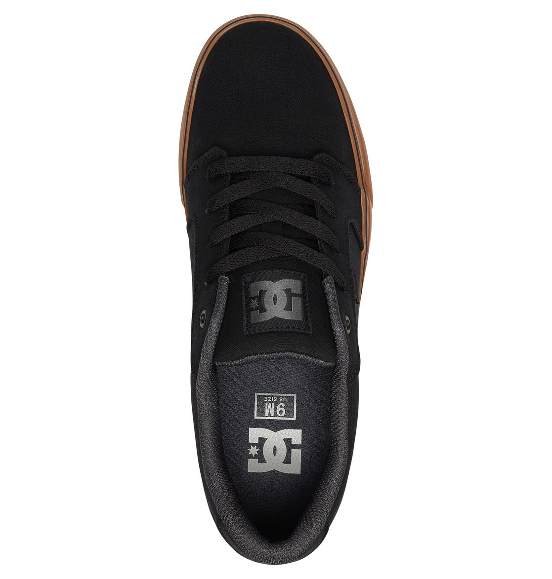 Baskets DC Shoes Anvil Tela Noir Homme | OGC-28406972