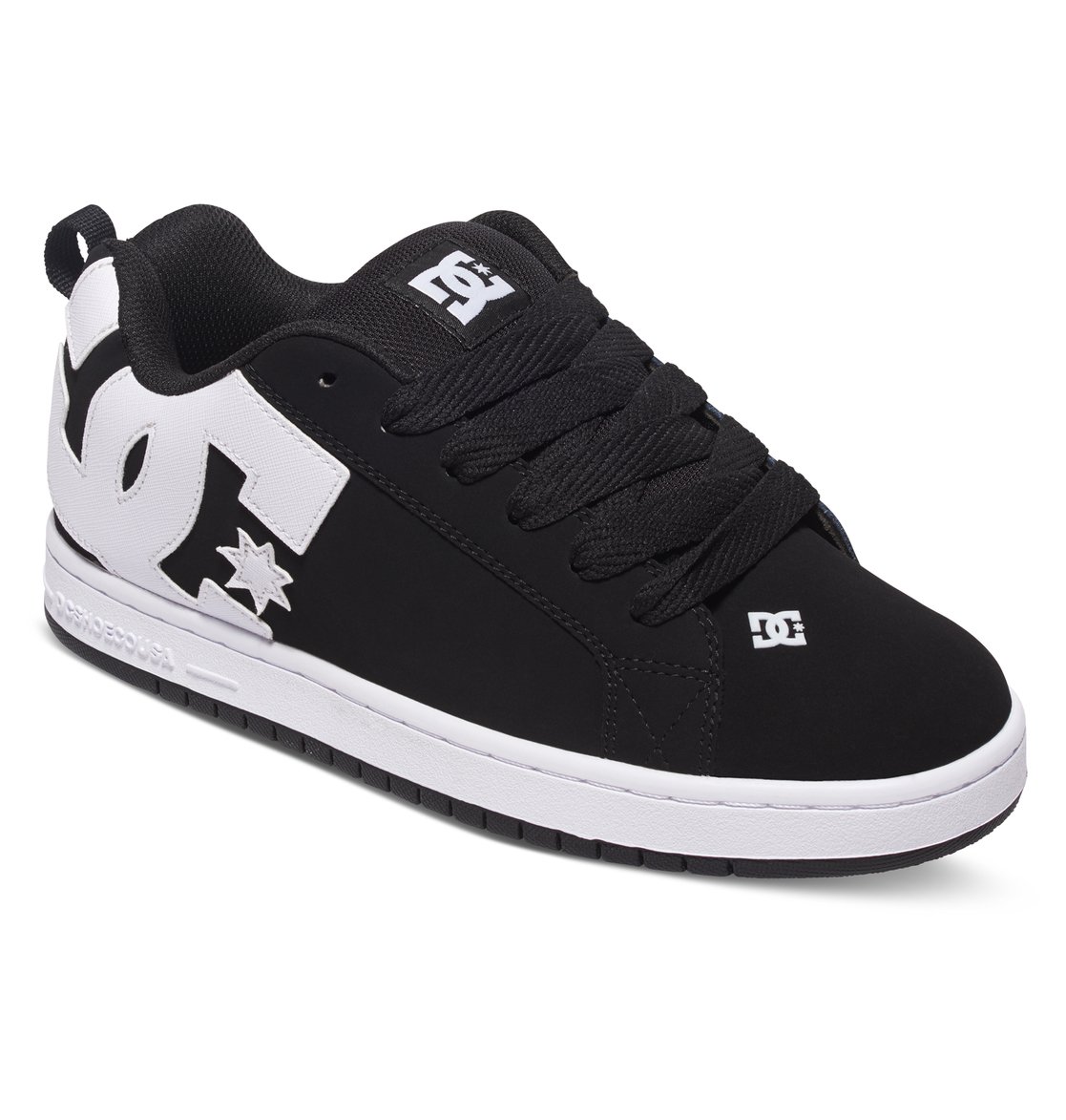 Baskets DC Shoes Court Graffik Noir Homme | OGR-08071069