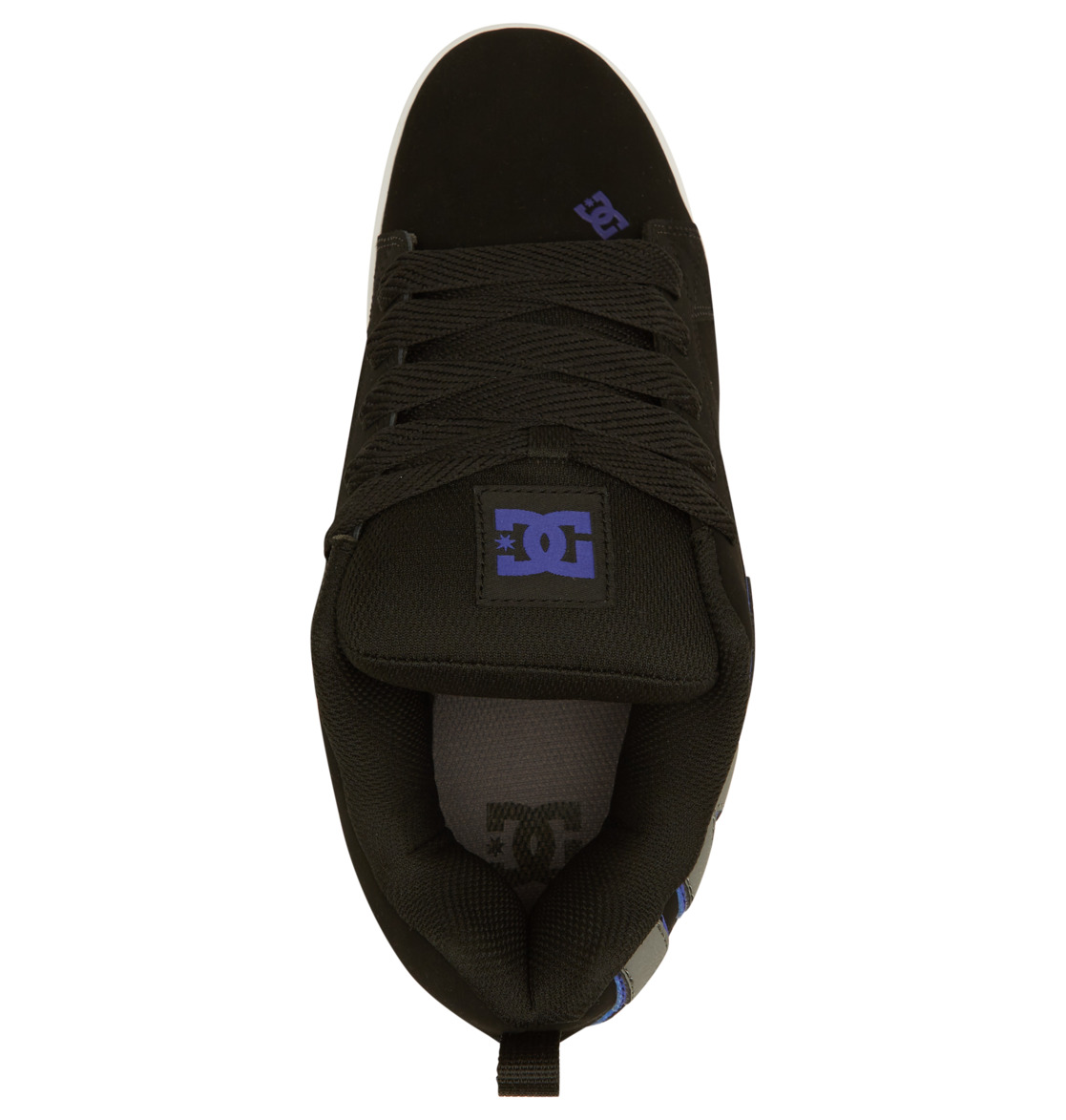 Baskets DC Shoes Court Graffik Noir Bleu Grise Homme | YVW-53325650