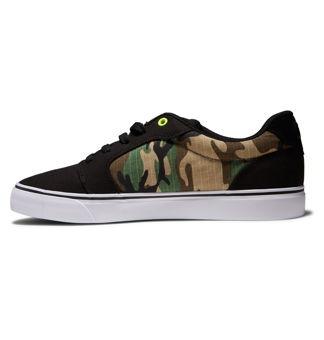 Baskets DC Shoes Anvil Tela Noir Camouflage Homme | BDQ-11979577