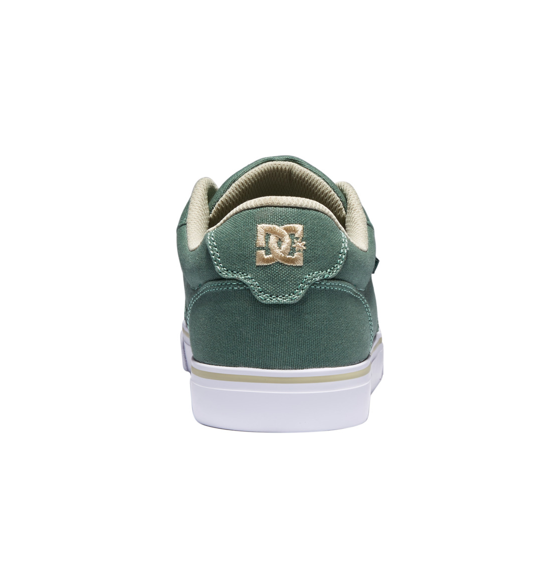 Baskets DC Shoes Anvil Tela Vert Blanche Homme | FRW-79011995