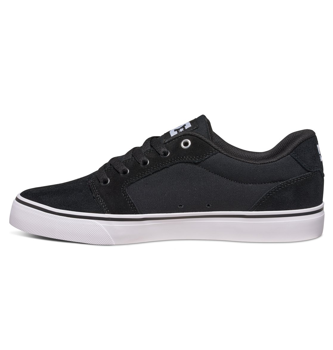 Baskets DC Shoes Anvil Noir Blanche Homme | QCH-75075436