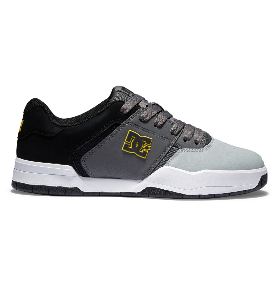 Baskets DC Shoes Central Noir Grise Jaune Homme | TKE-88465906