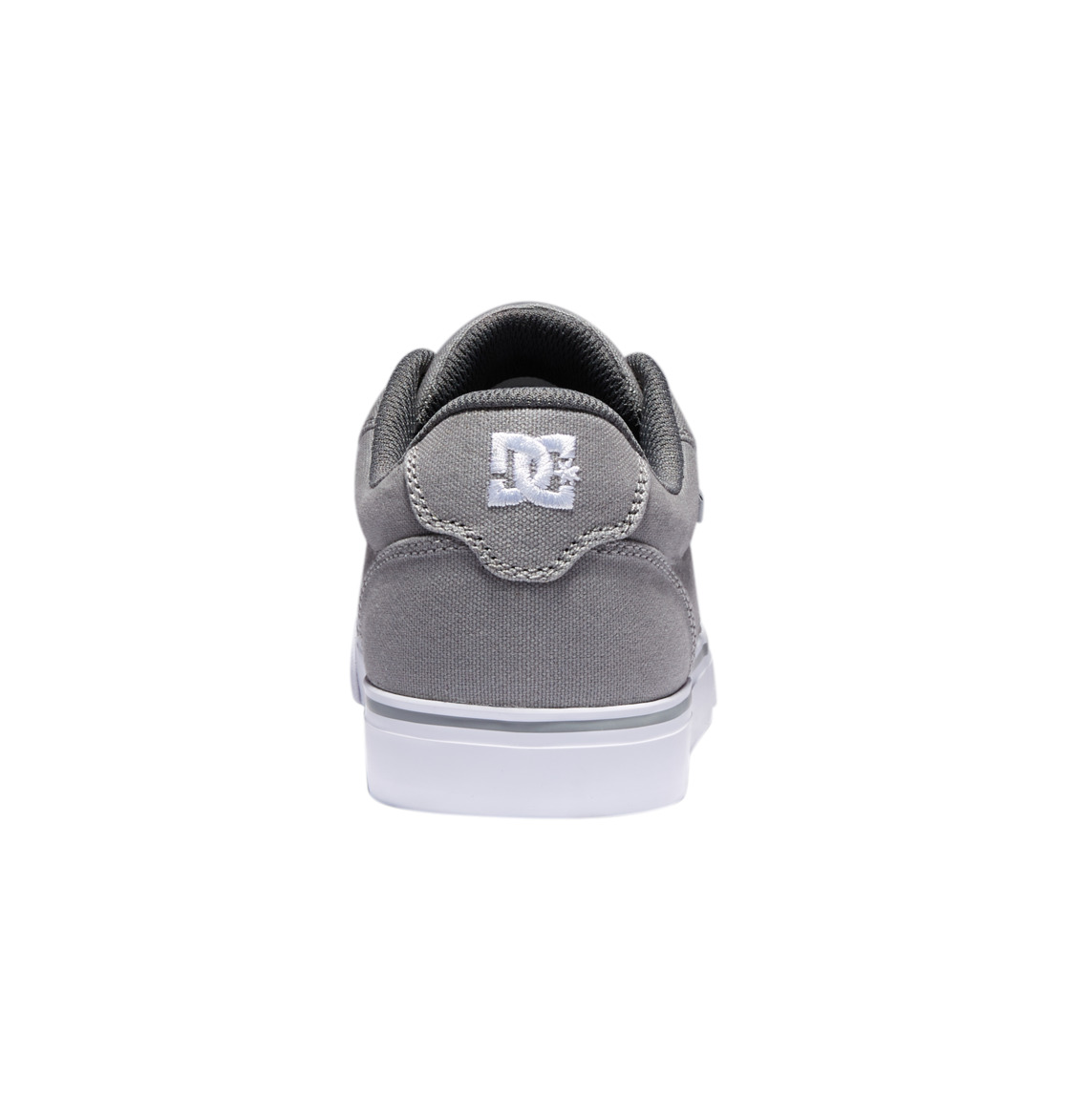 Baskets DC Shoes Anvil Tela Grise Blanche Homme | NON-29762896