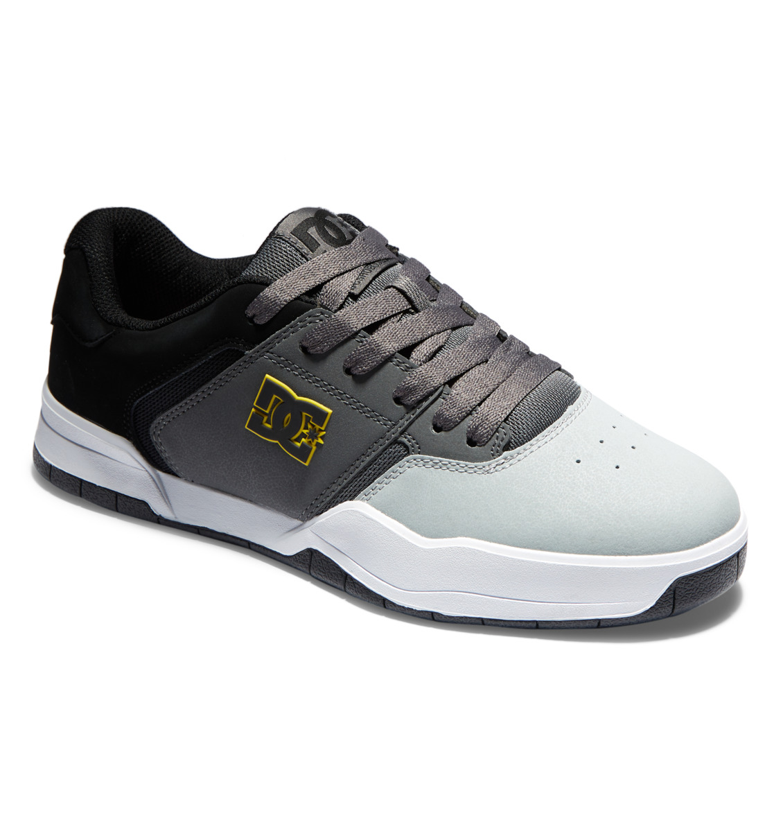 Baskets DC Shoes Central Noir Grise Jaune Homme | TKE-88465906