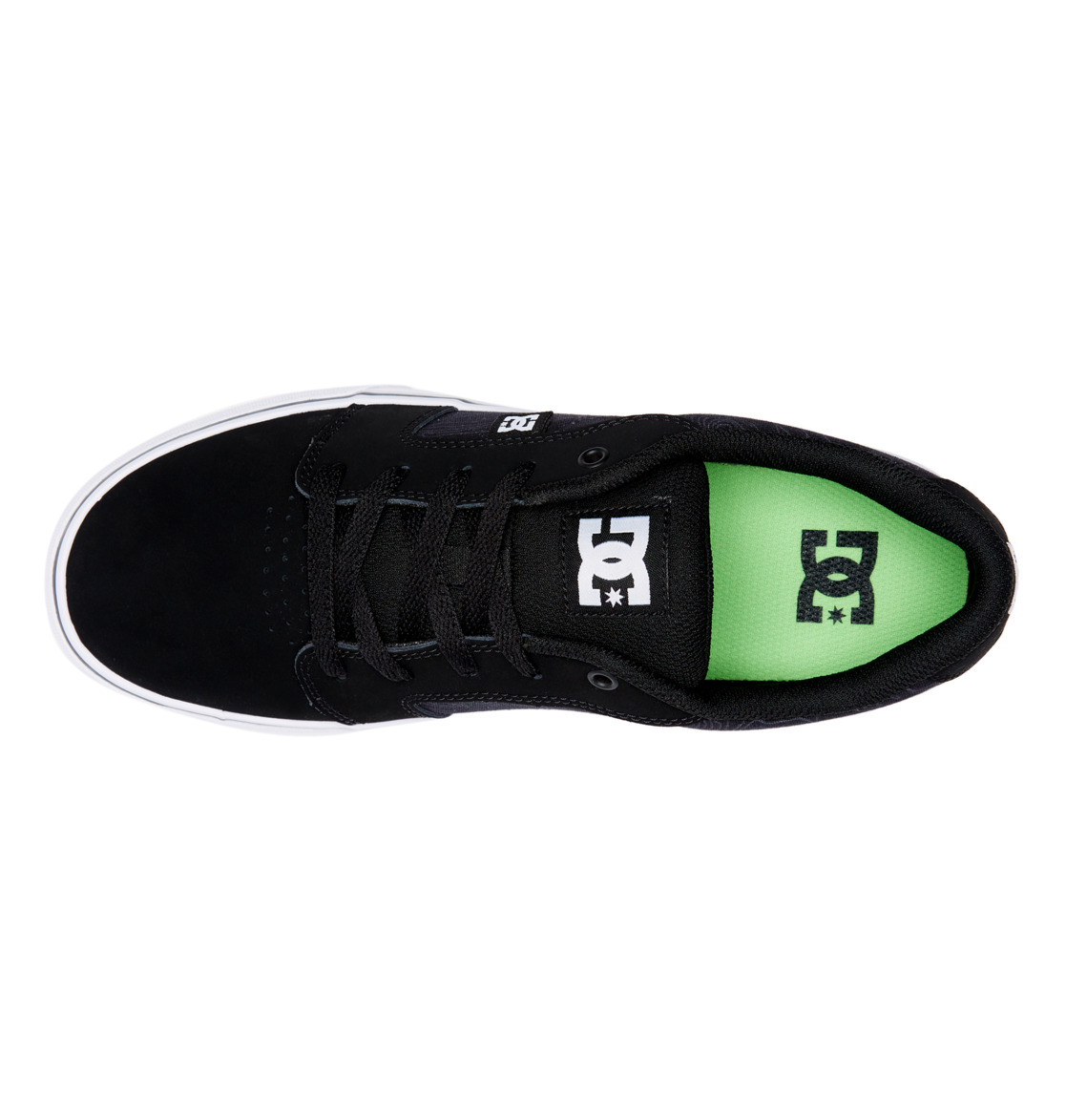 Baskets DC Shoes Anvil Noir Vert Clair Homme | QCQ-46632717