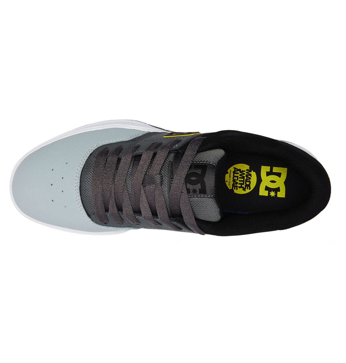 Baskets DC Shoes Central Noir Grise Jaune Homme | TKE-88465906