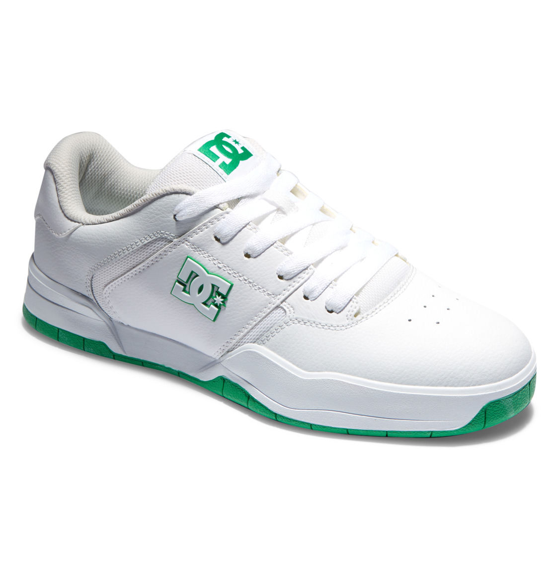 Baskets DC Shoes Central Blanche Vert Homme | NZL-32466975