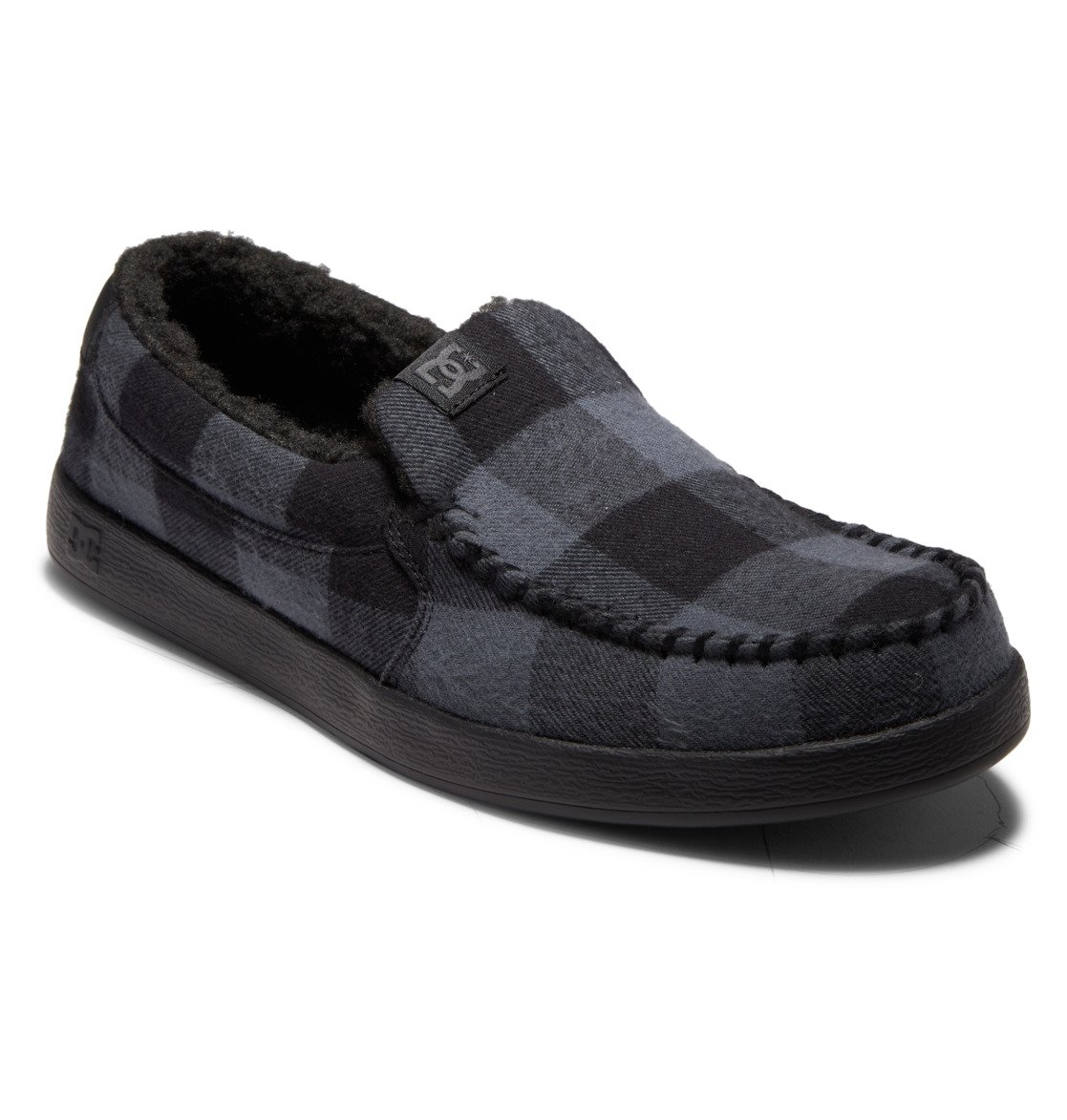 Mocassin DC Shoes Villainized Noir Grise Homme | MUL-93685073