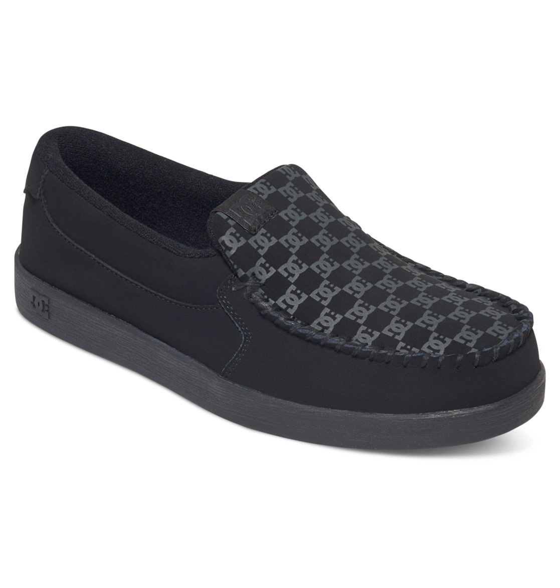 Mocassin DC Shoes Villain Noir Homme | LJR-77816597