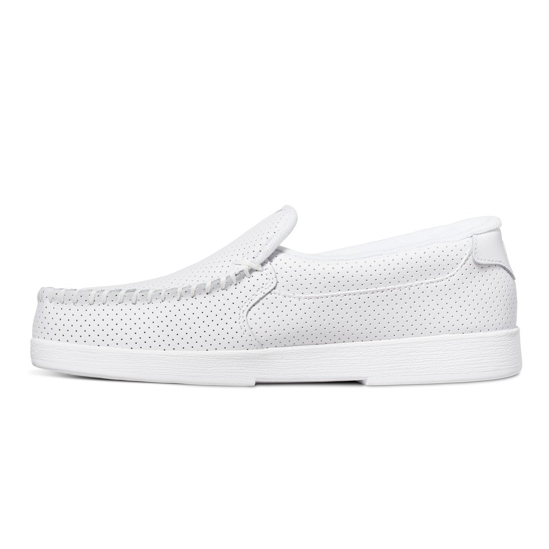 Mocassin DC Shoes Villain Blanche Homme | WYL-49304708