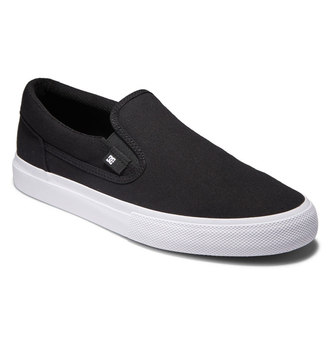 Mocassin DC Shoes Manual Noir Blanche Homme | QJH-52780339