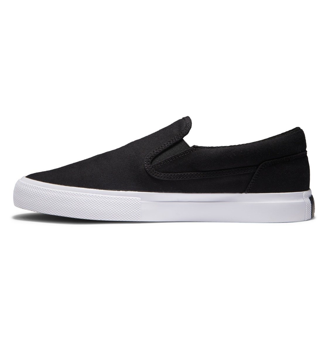 Mocassin DC Shoes Manual Noir Blanche Homme | QJH-52780339