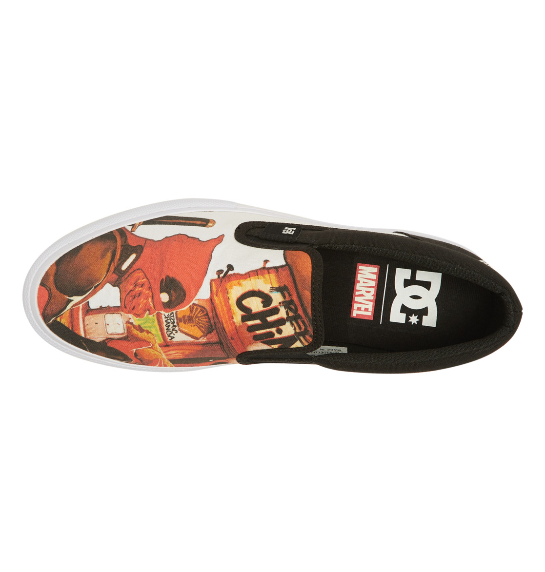 Mocassin DC Shoes Marvel Deadpool x DC Manual Noir Blanche Homme | GAR-69870640