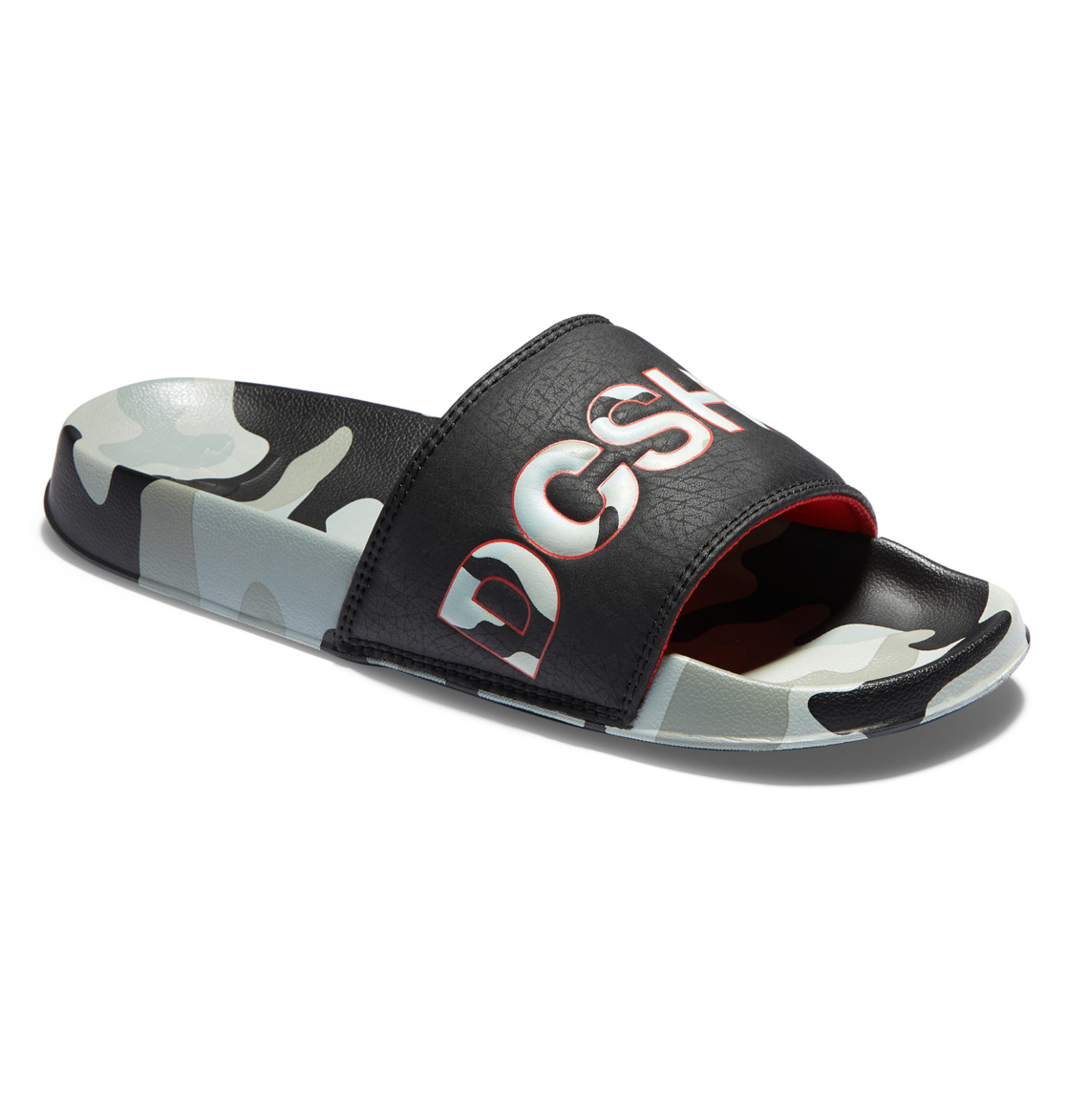 Claquette DC Shoes DC Camouflage Noir Homme | WYG-79863070