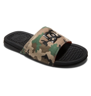 Claquette DC Shoes Bolsa Noir Camouflage Homme | OKY-10140695