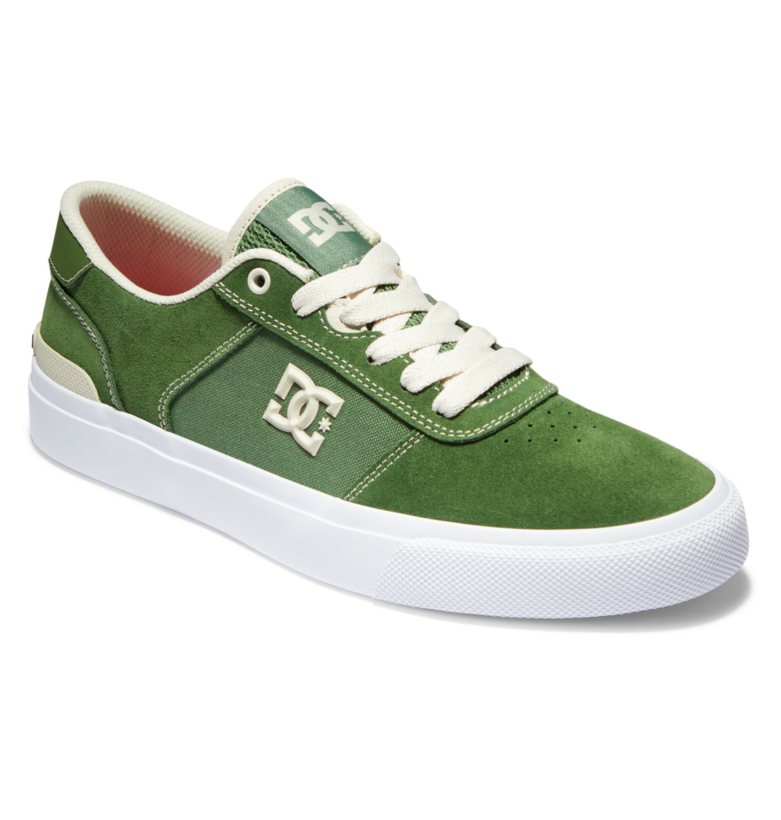 Chaussure Skate DC Shoes Teknic S Jaakko Vert Olive Foncé Homme | IPC-89237671