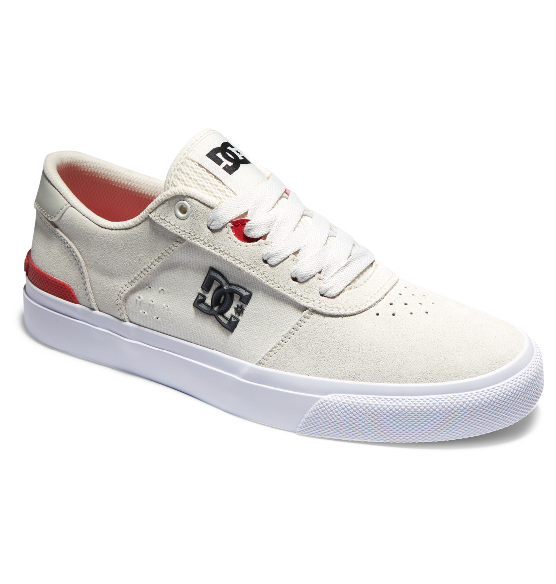 Chaussure Skate DC Shoes Teknic S Blanche Homme | TXR-64807548