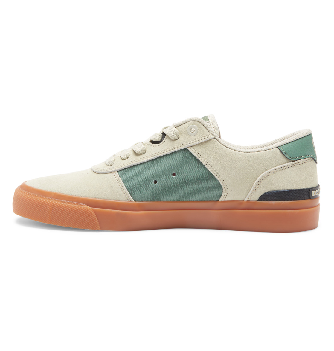 Chaussure Skate DC Shoes Teknic S Marron Vert Homme | OWB-10551089