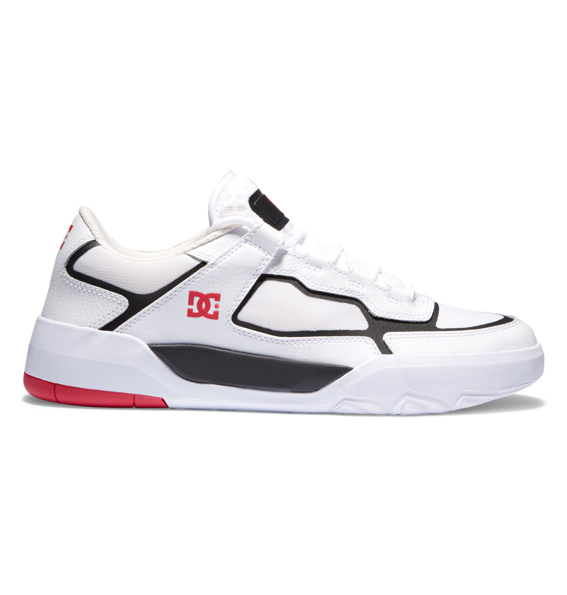 Chaussure Skate DC Shoes Metric Blanche Noir Homme | IQX-58147209