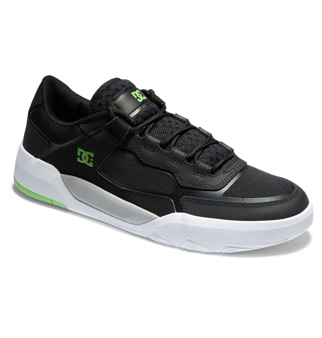 Chaussure Skate DC Shoes Metric Noir Grise Vert Homme | IPC-76673391