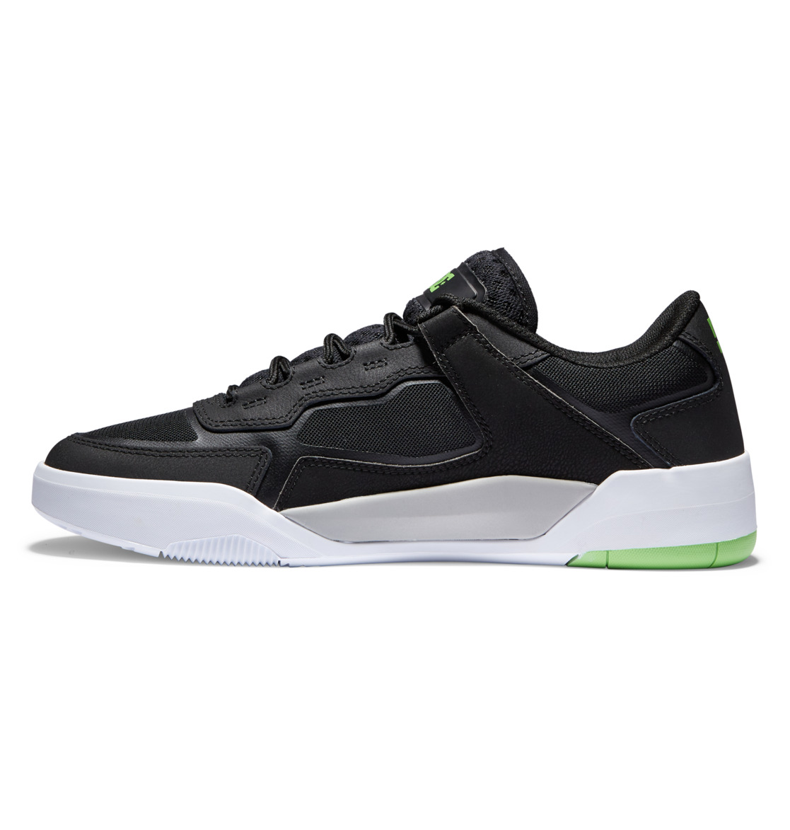 Chaussure Skate DC Shoes Metric Noir Grise Vert Homme | IPC-76673391