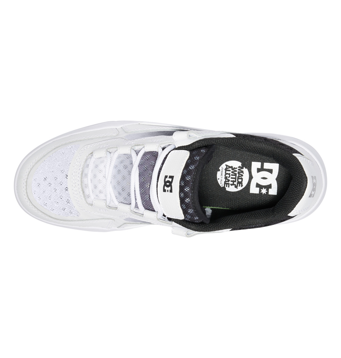 Chaussure Skate DC Shoes Metric Blanche Noir Homme | CUQ-54733554