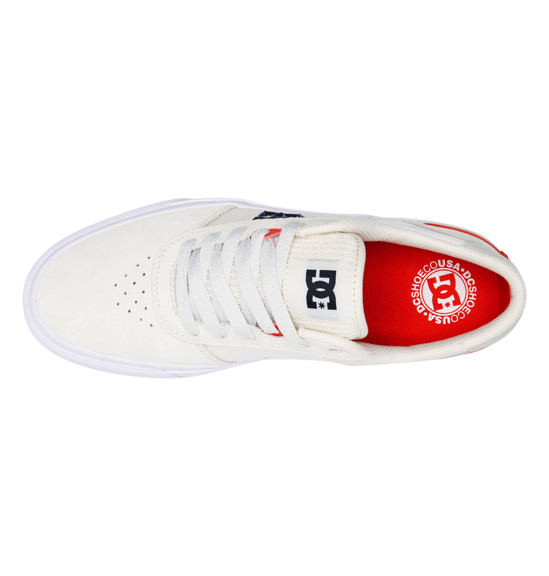 Chaussure Skate DC Shoes Teknic S Blanche Homme | TXR-64807548