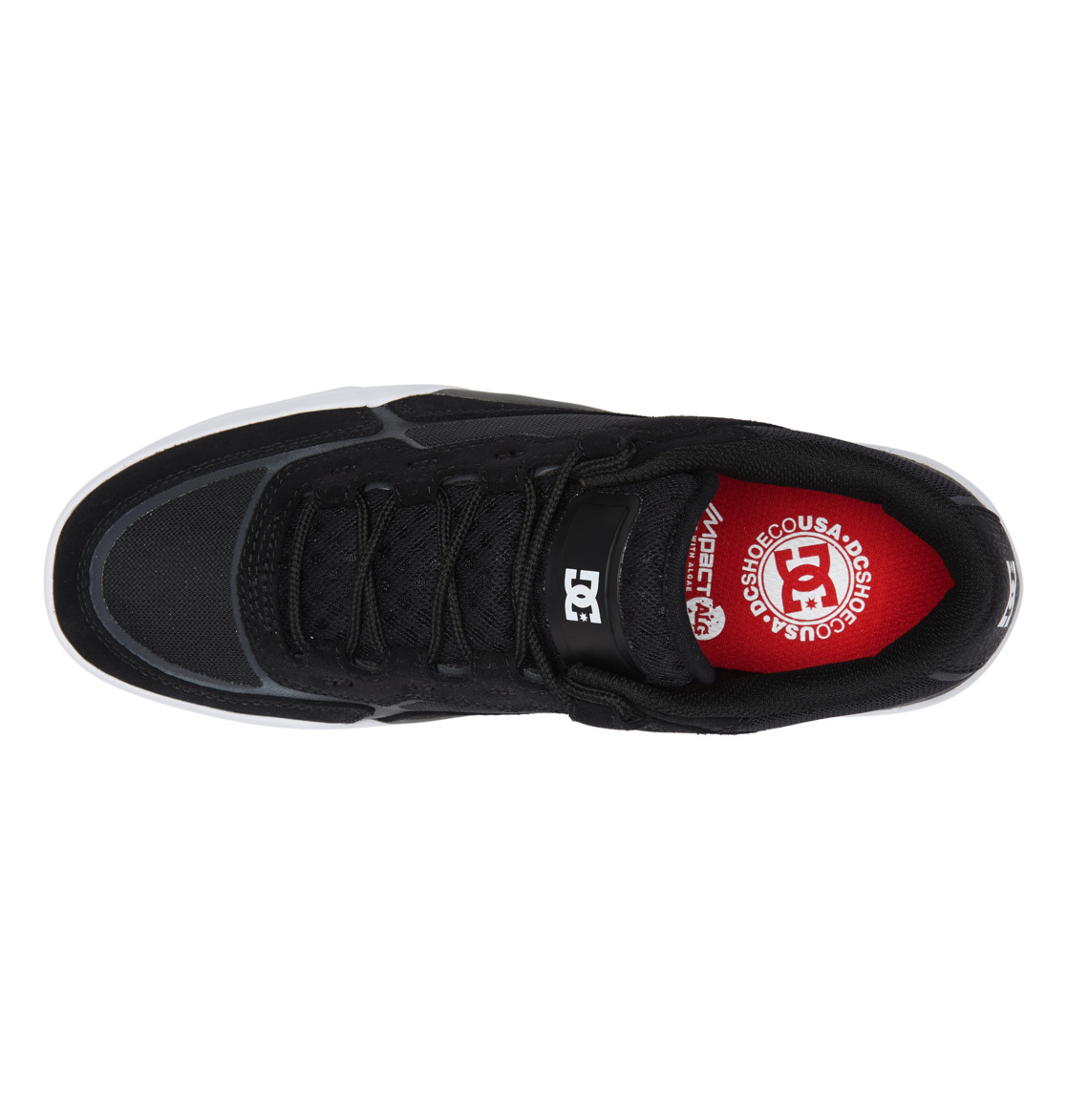 Chaussure Skate DC Shoes DC Metric Noir Grise Homme | LGY-49467945