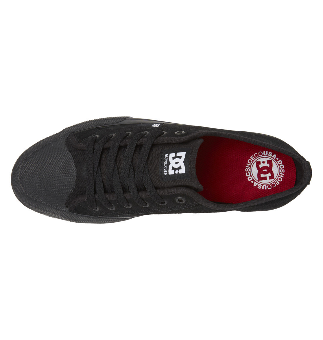 Chaussure Skate DC Shoes Manual RT S Daim Noir Homme | HAT-96467388