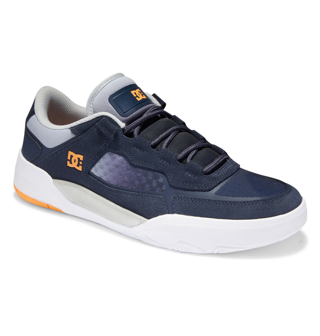 Chaussure Skate DC Shoes Metric Bleu Marine Orange Homme | PTG-75580494