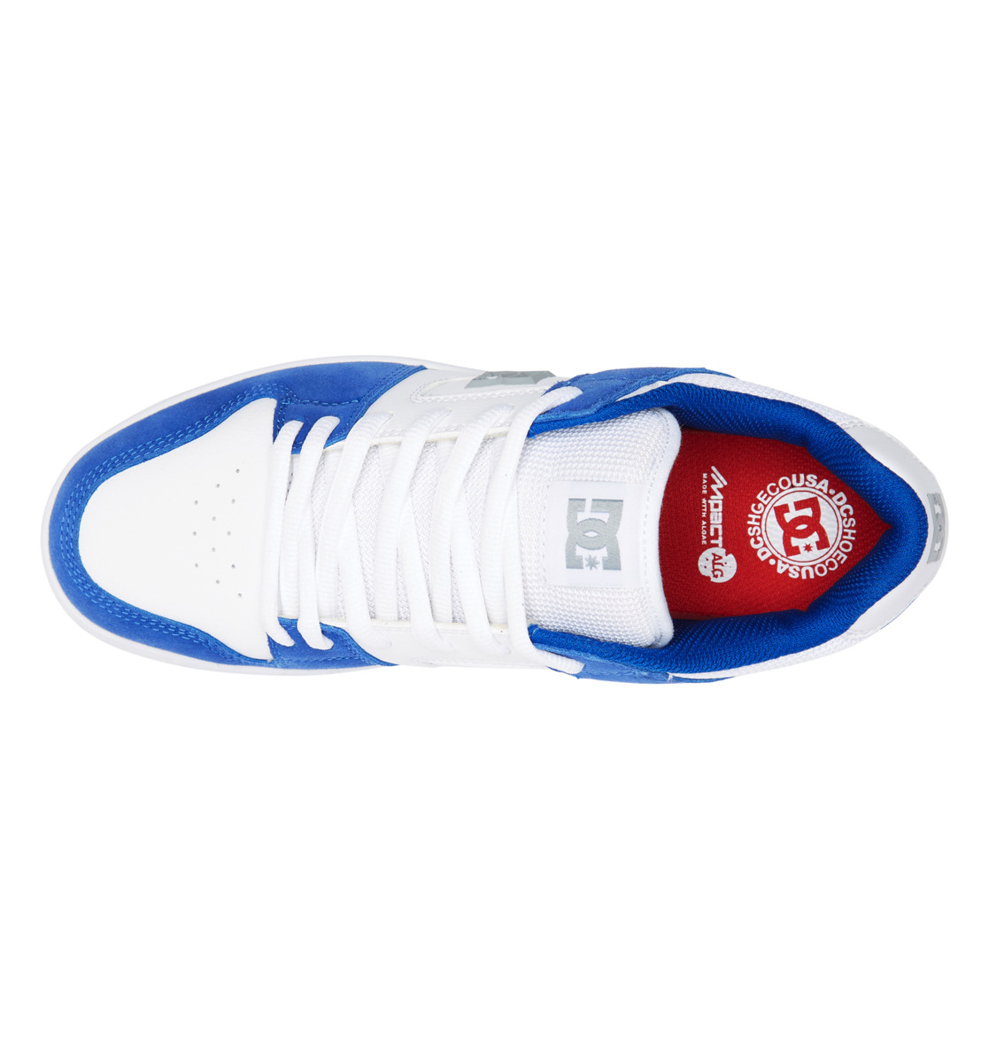 Chaussure Skate DC Shoes Manteca 4 Bleu Blanche Homme | CMW-54951455