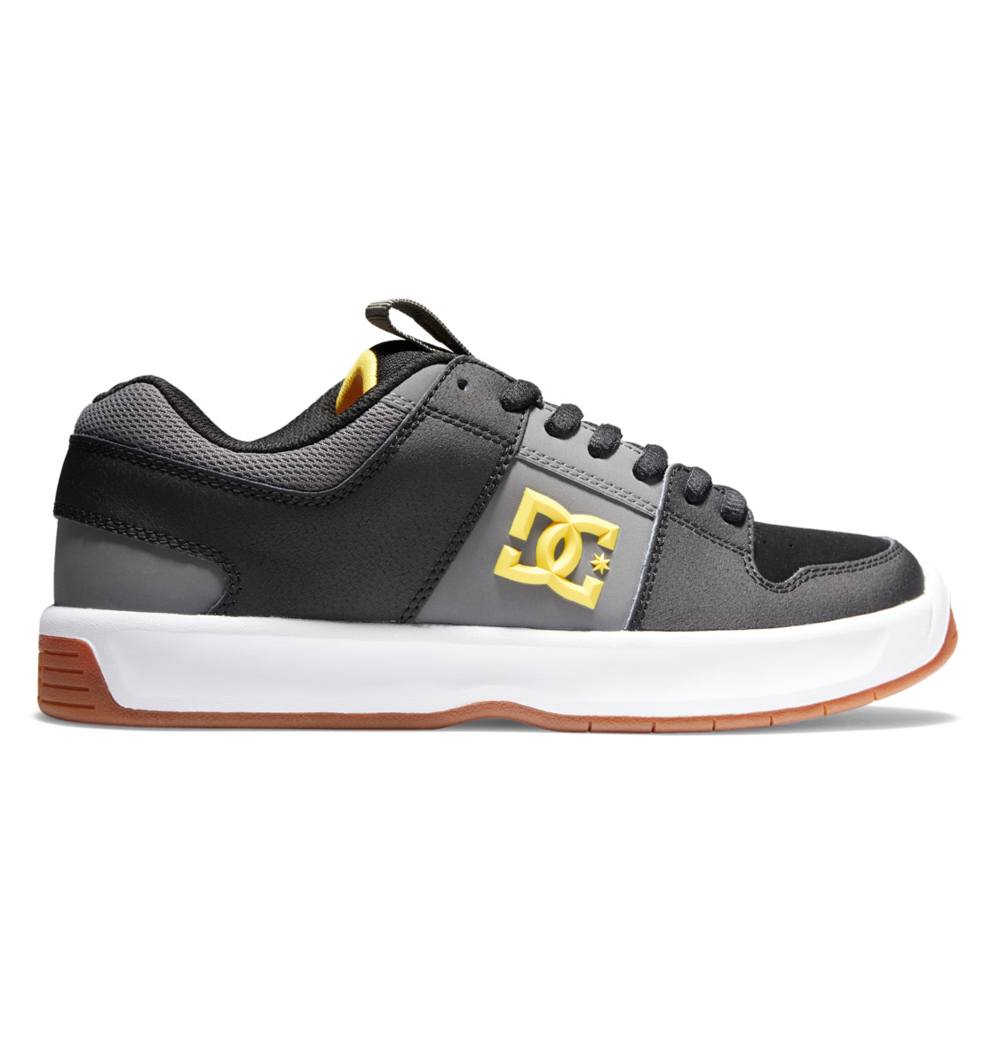 Chaussure Skate DC Shoes Lynx Zero Noir Grise Jaune Homme | MJE-90427683