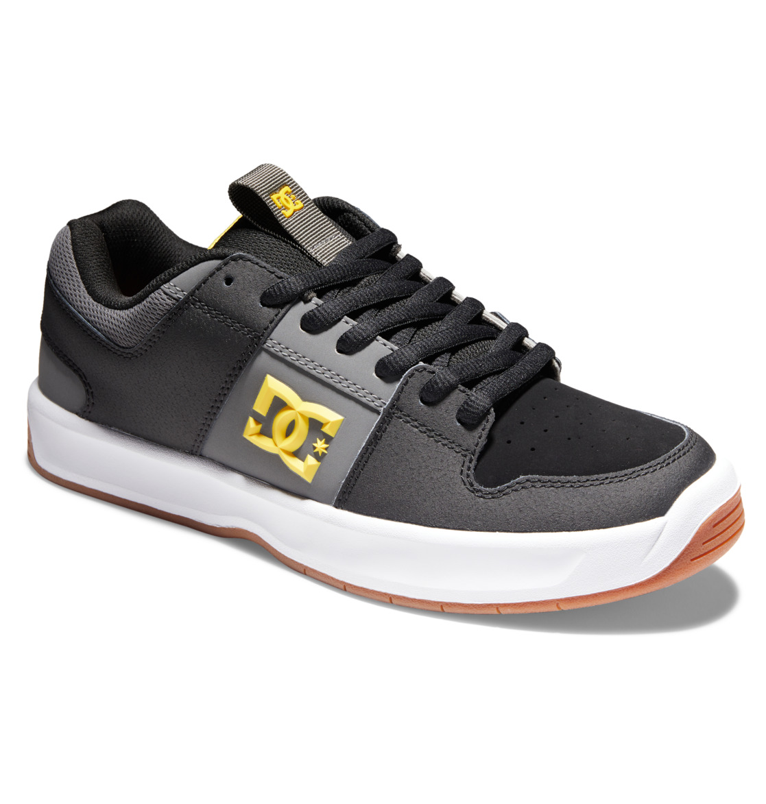 Chaussure Skate DC Shoes Lynx Zero Noir Grise Jaune Homme | MJE-90427683