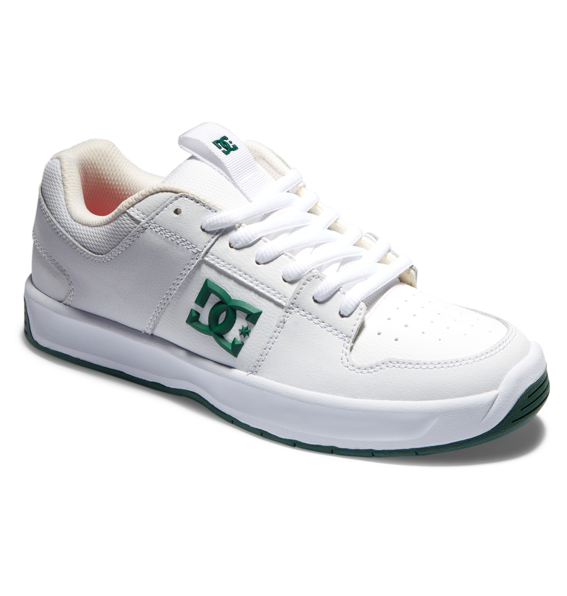 Chaussure Skate DC Shoes Lynx Zero Blanche Vert Homme | EMA-90470665