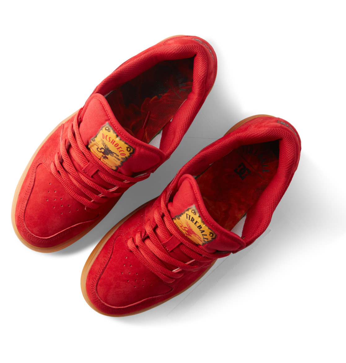 Chaussure Skate DC Shoes Fireball x DC Manteca 4 Rouge Homme | WTD-61027597