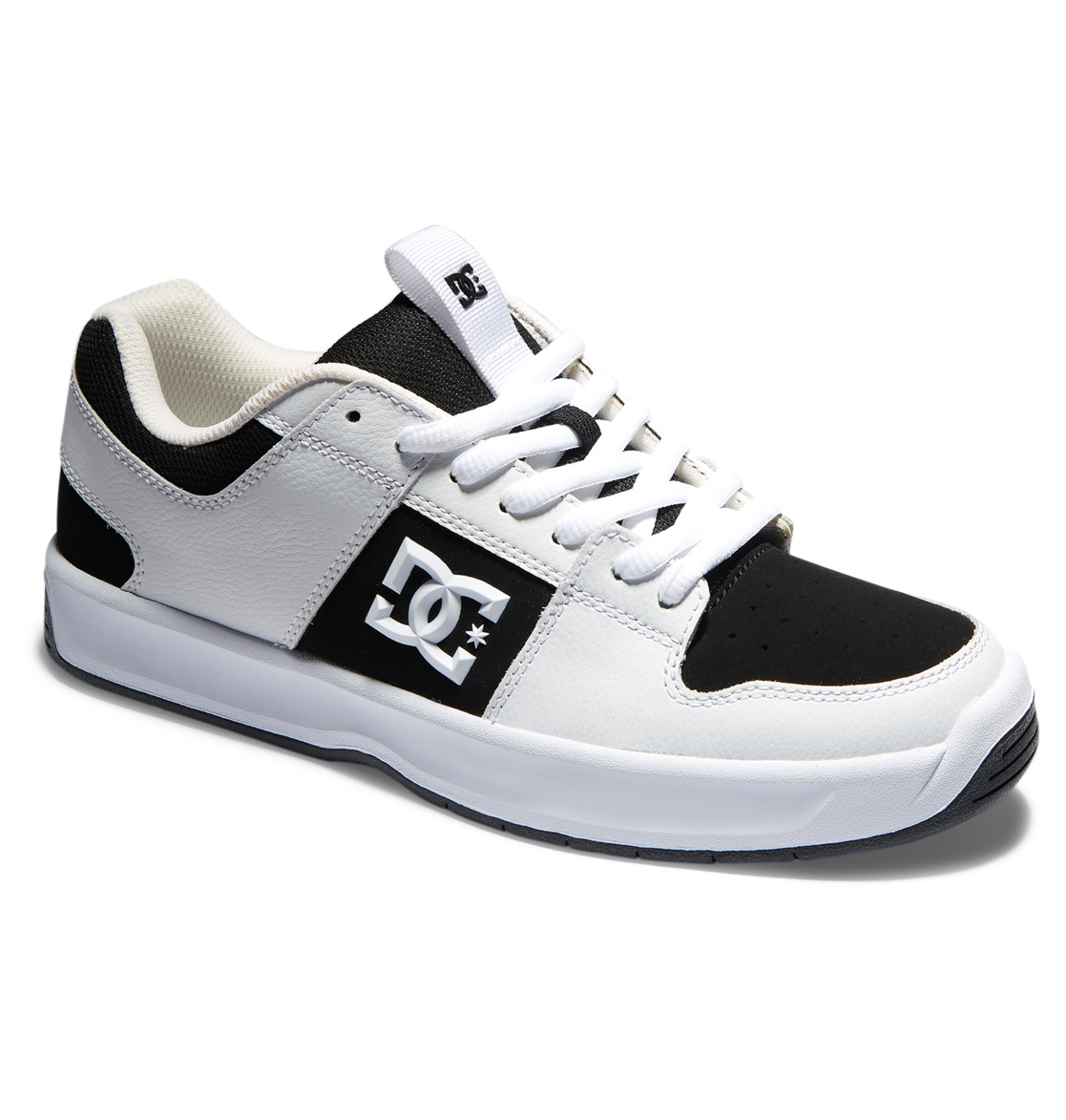 Chaussure Skate DC Shoes Lynx Zero Blanche Noir Homme | TFF-04748194