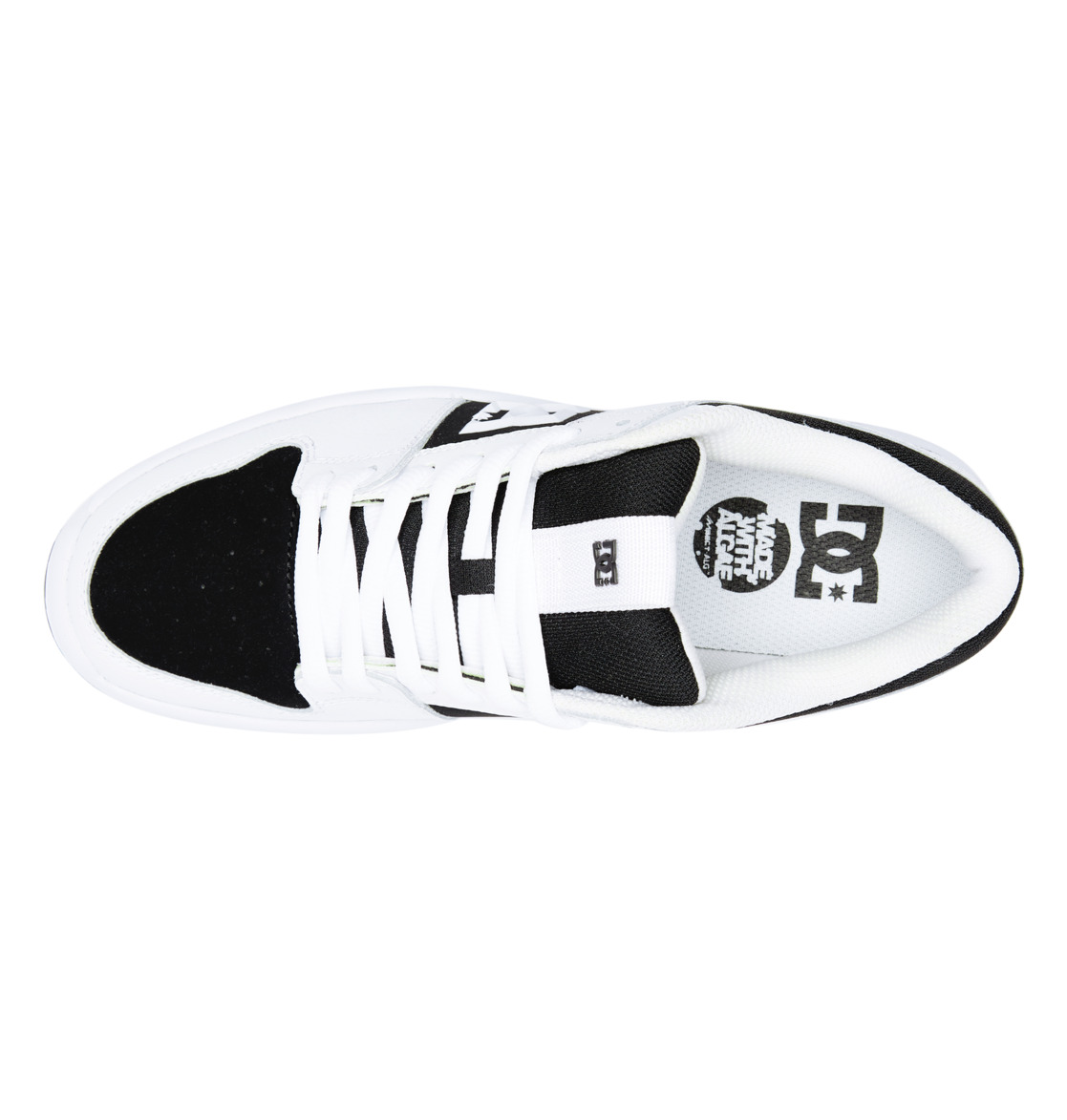 Chaussure Skate DC Shoes Lynx Zero Blanche Noir Homme | TFF-04748194